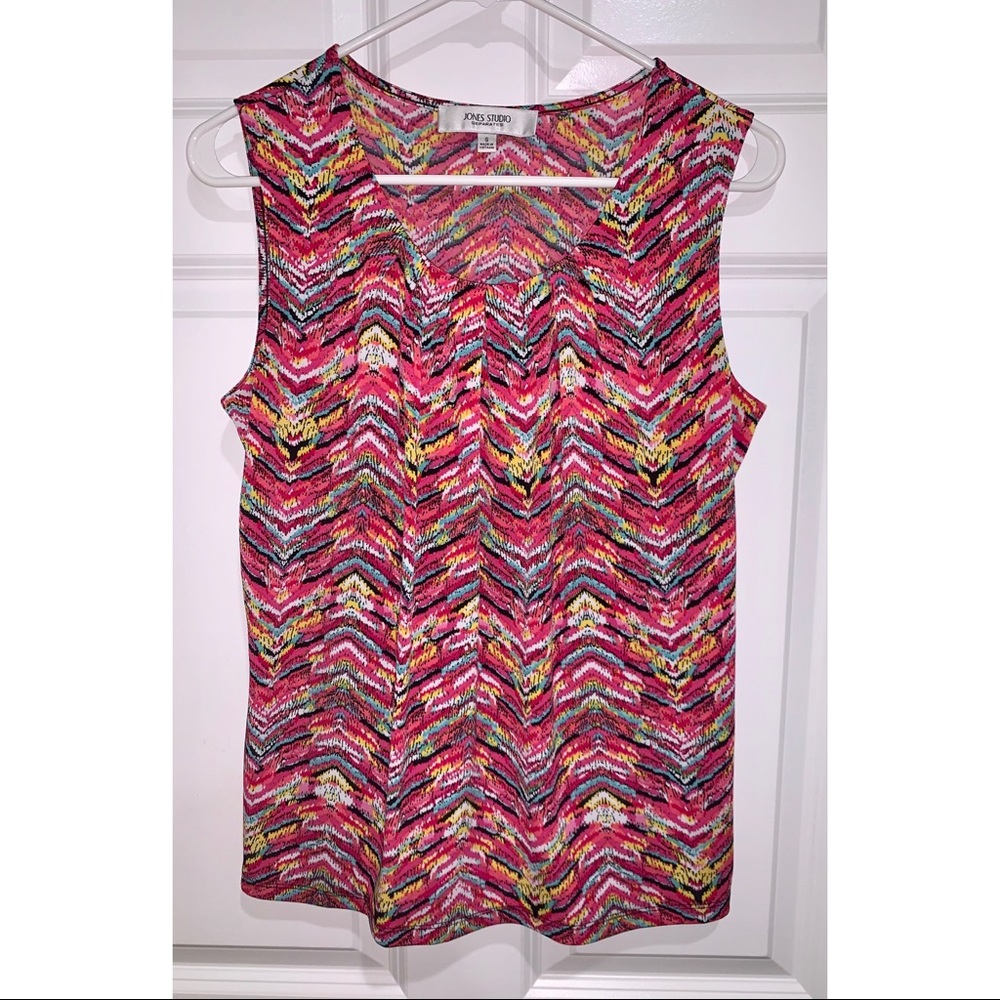Jones Studio Colorful Blouse